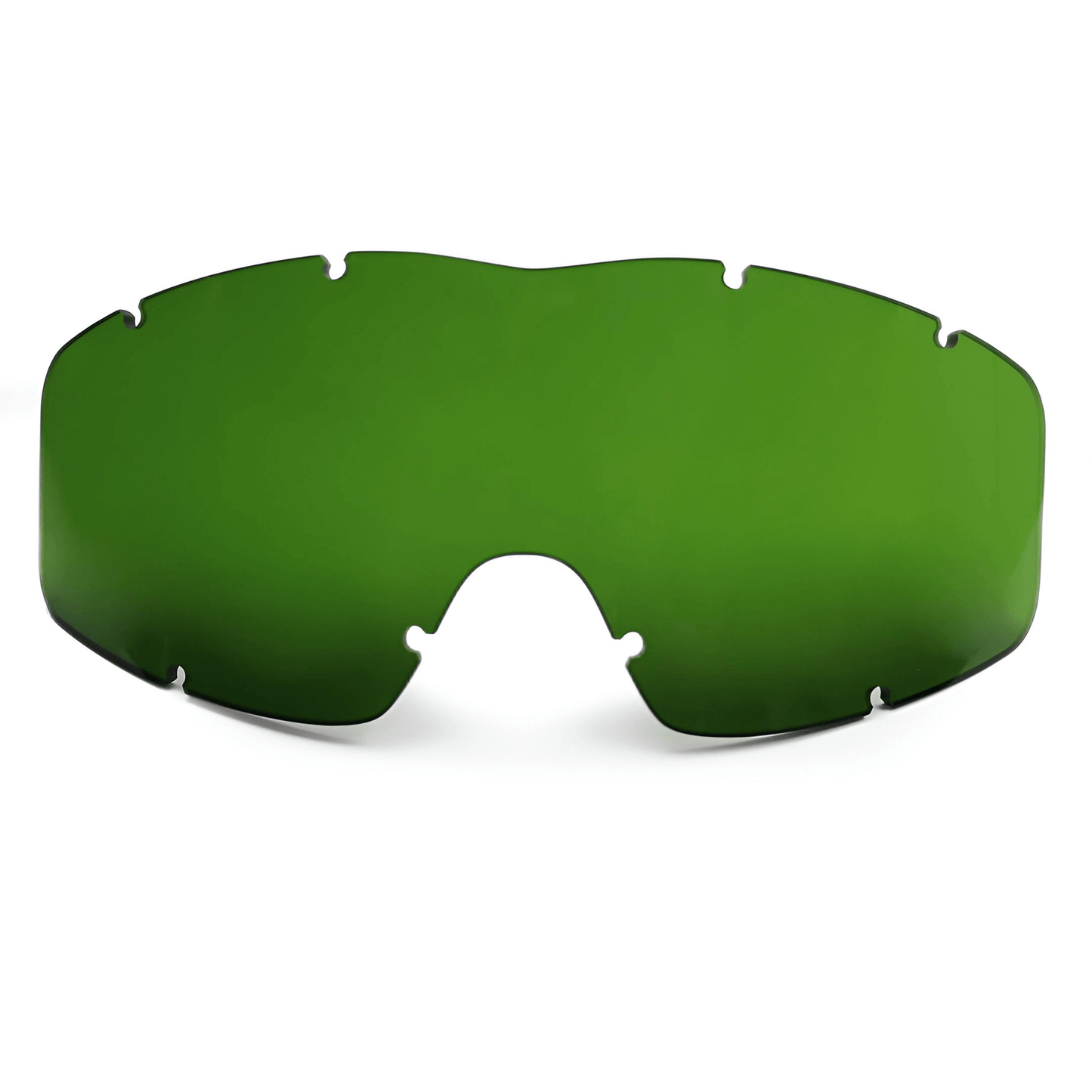Ballistic Goggles replacement lens with green tint for enhanced visibility and protection