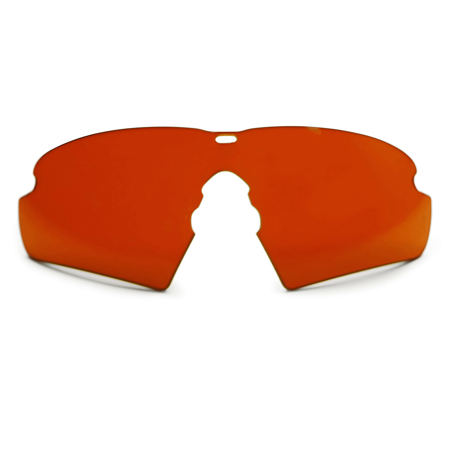 Laser Protective Eyewear lenses with orange tint for military and police ballistic protection.